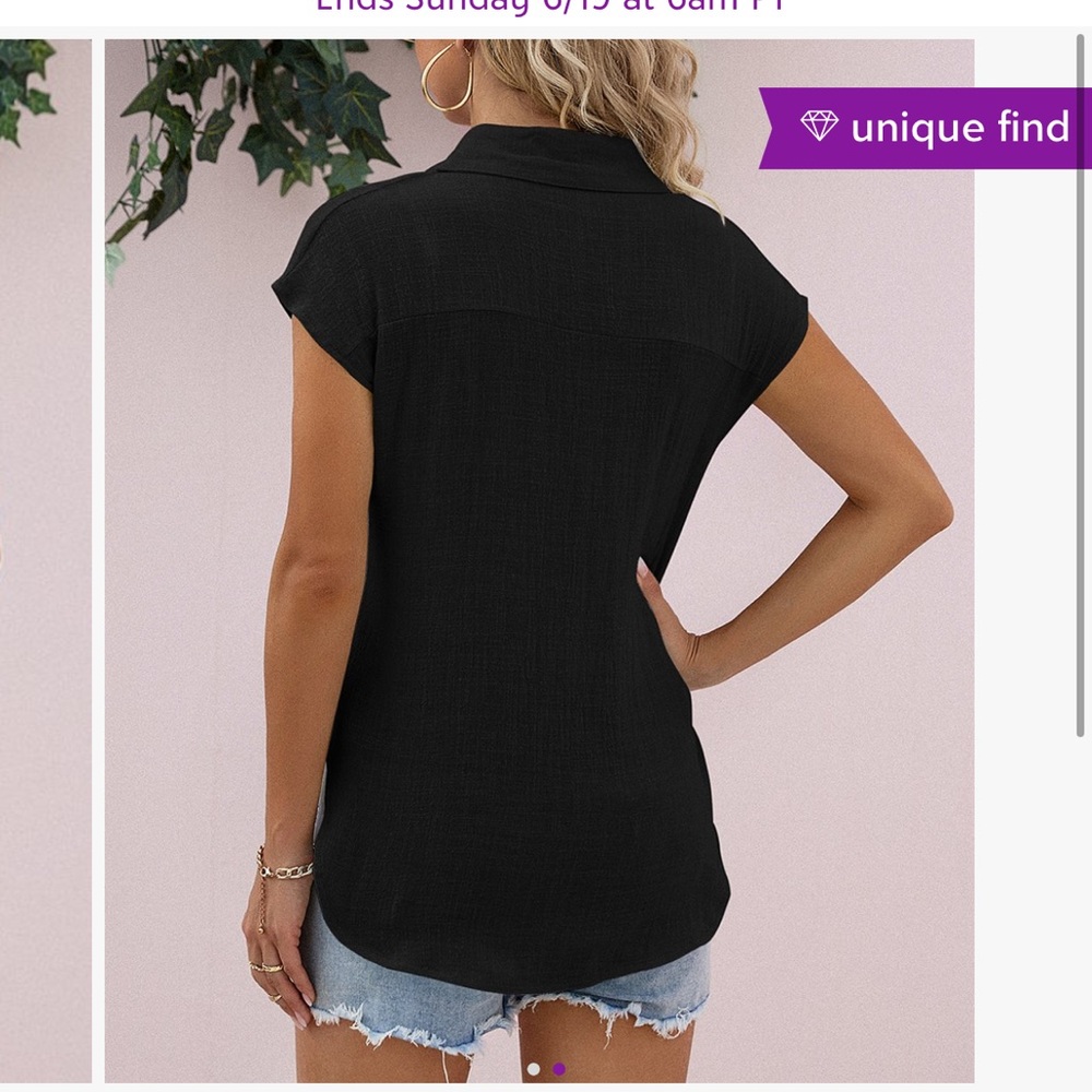 Button up blouse - Picture 4 of 6